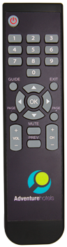HRC-540 Hospitality Hotel Remote Control- Adventure Hotels